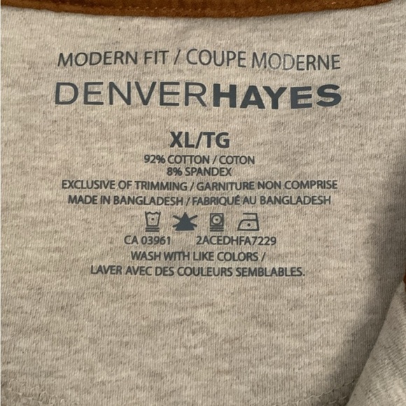 Men's Denver Hayes Half-Zip Sweater - Picture 5 of 5
